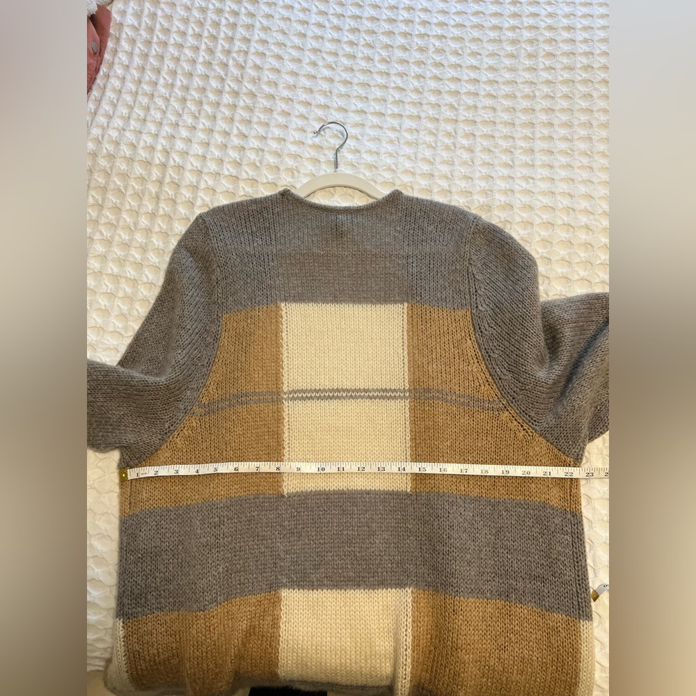 Halogen Color-Block Open Cardigan - Picture 6 of 7